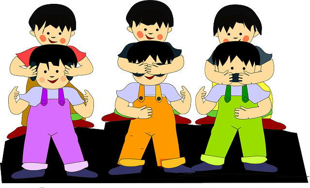 Kids, Sweet, Hear, Speak, Wise, Evil, Gandhi - Morality (1280x778)
