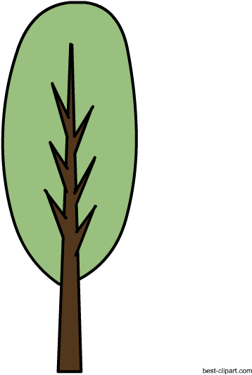 Tall Tree Free Clipart - Red Pine (550x550)