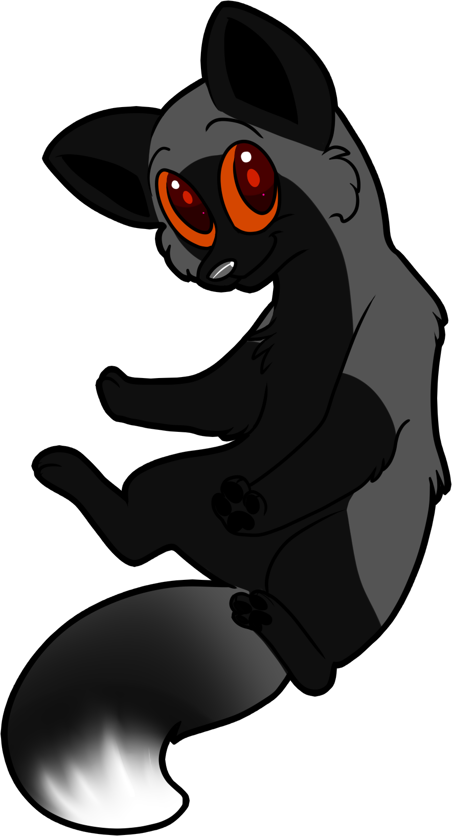 Silver Fox By Ips666 Silver Fox By Ips666 - Cartoon (884x1632)