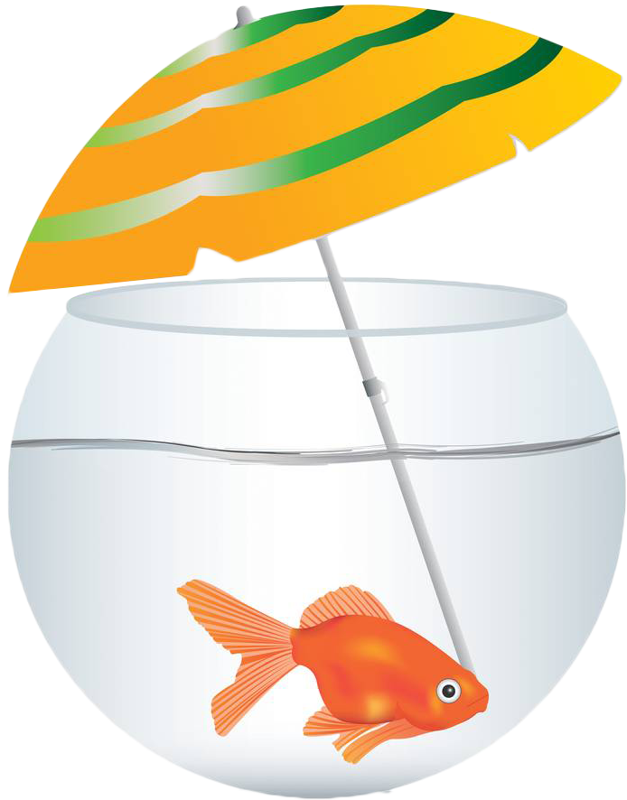 Hand Painted Vector Fish Tank - Hand Painted Vector Fish Tank (700x1000)