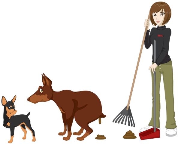 Martini Pet Services Logo - Martini Pet Services, Pet Waste Removal Llc (593x480)