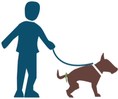 Goat Poop Collector - Dog Catches Something (409x339)