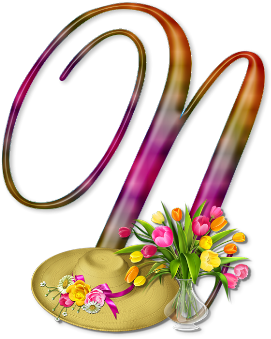 Alfabeto Con Sombreros - Alphabet (870x870)