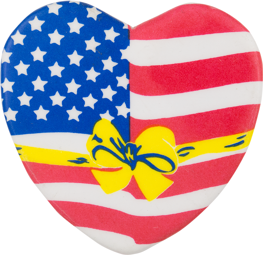American Flag Heart - Heart (1000x939)