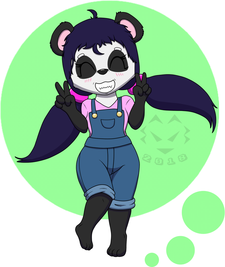 Chibi Dizzy With Pigtails - Cartoon (906x1000)