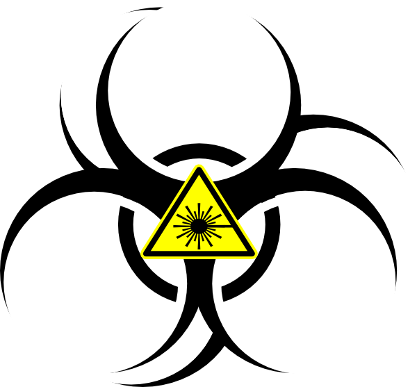 Biohazard Clipart Zombie - Biohazard Symbol (600x557)