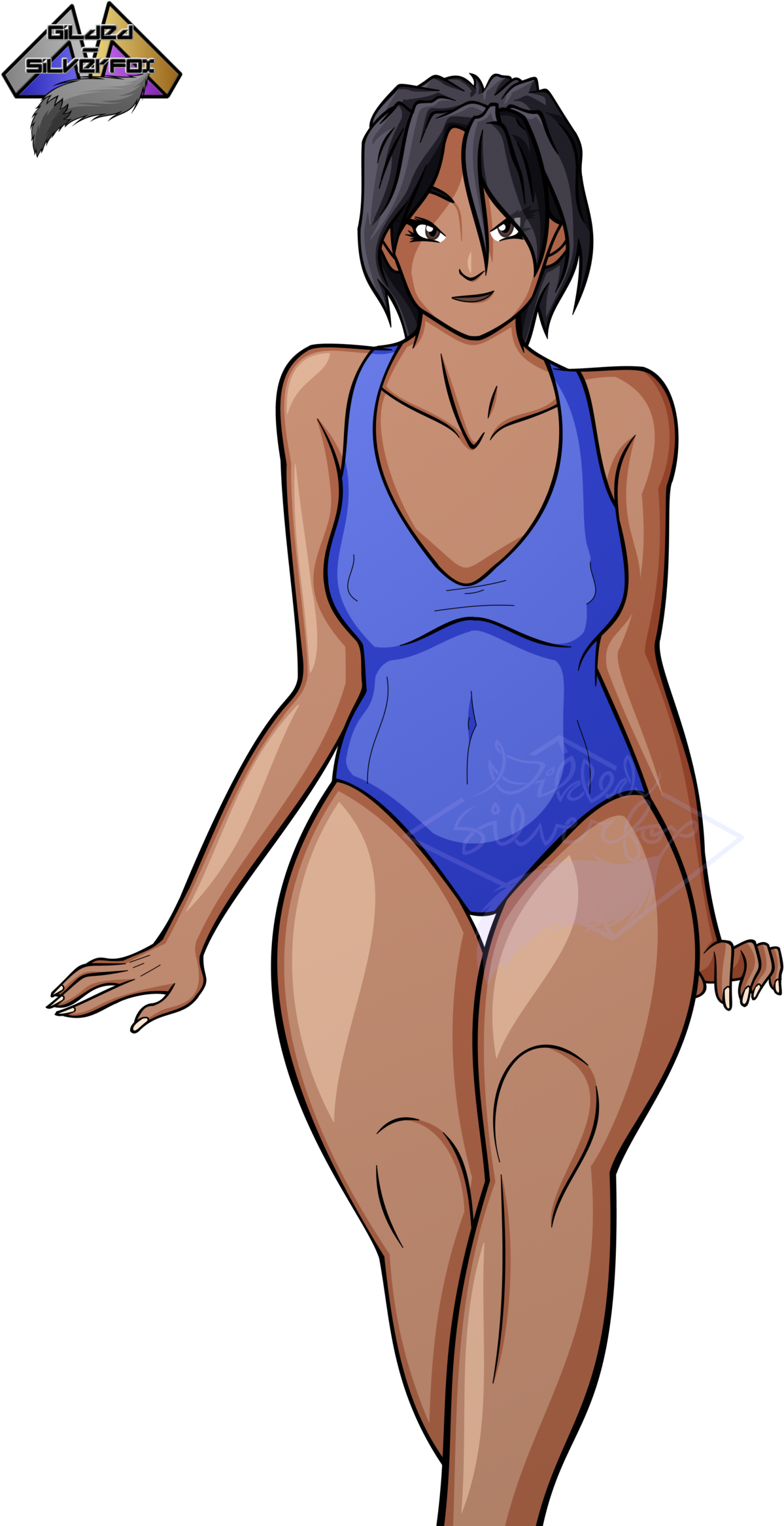Swimsuit Season By Gilded Silverfox Swimsuit Season - Cartoon (1280x2343)