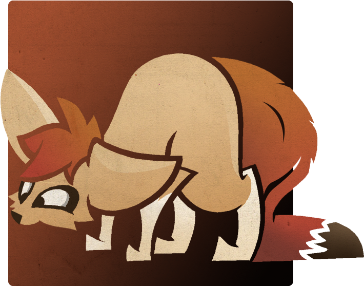 This One Was A Gift To The Caretakers Of A Silver Fox - Cartoon (782x614)