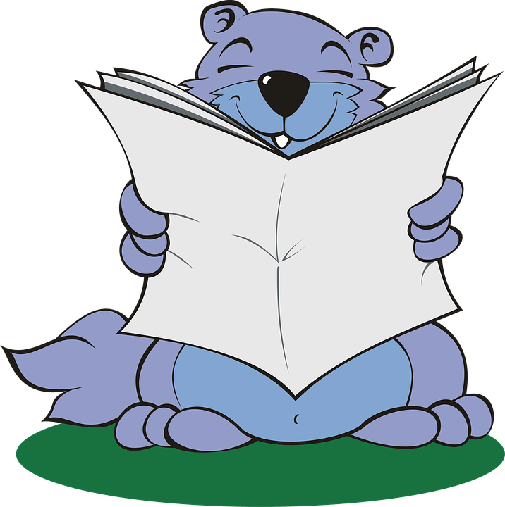 Marmot, Mammal, Rodent, Blue, Violet, Journal - Mammal (716x720)