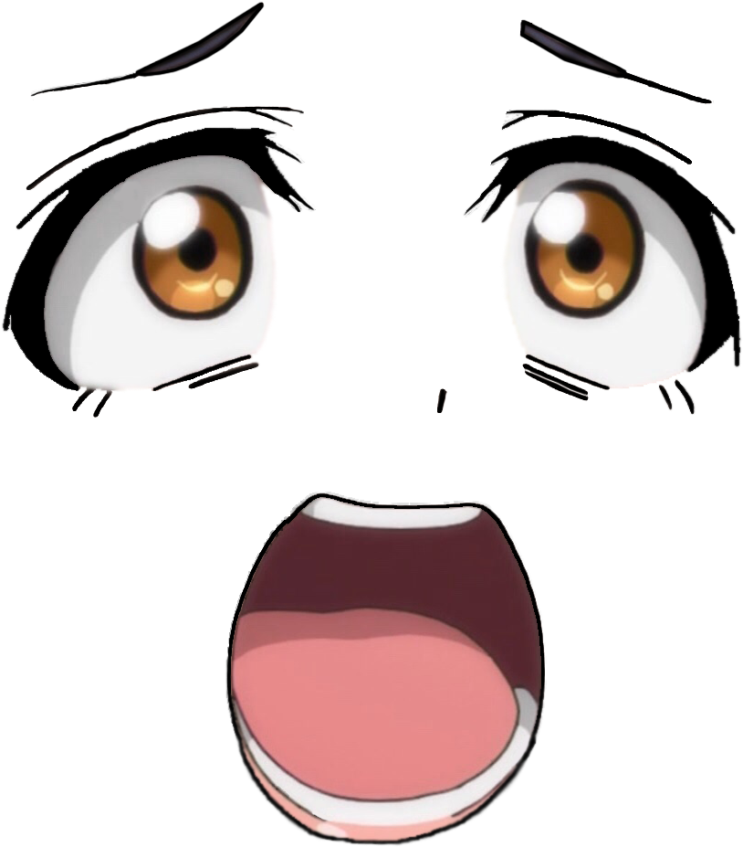Umi Face Swap Template - Anime Eyes And Mouth (900x1008)
