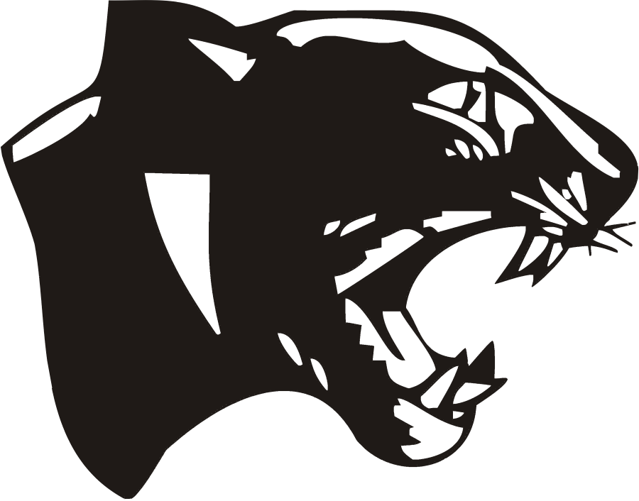 Black Panther Clipart Yearbook Club - Derby High School Panther (900x706)