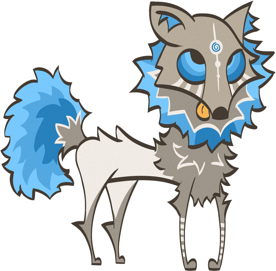 This One Was A Gift To The Caretakers Of A Silver Fox - Cartoon (1280x1254)