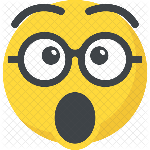 Surprised Icon - Frustrated Emoji (512x512)