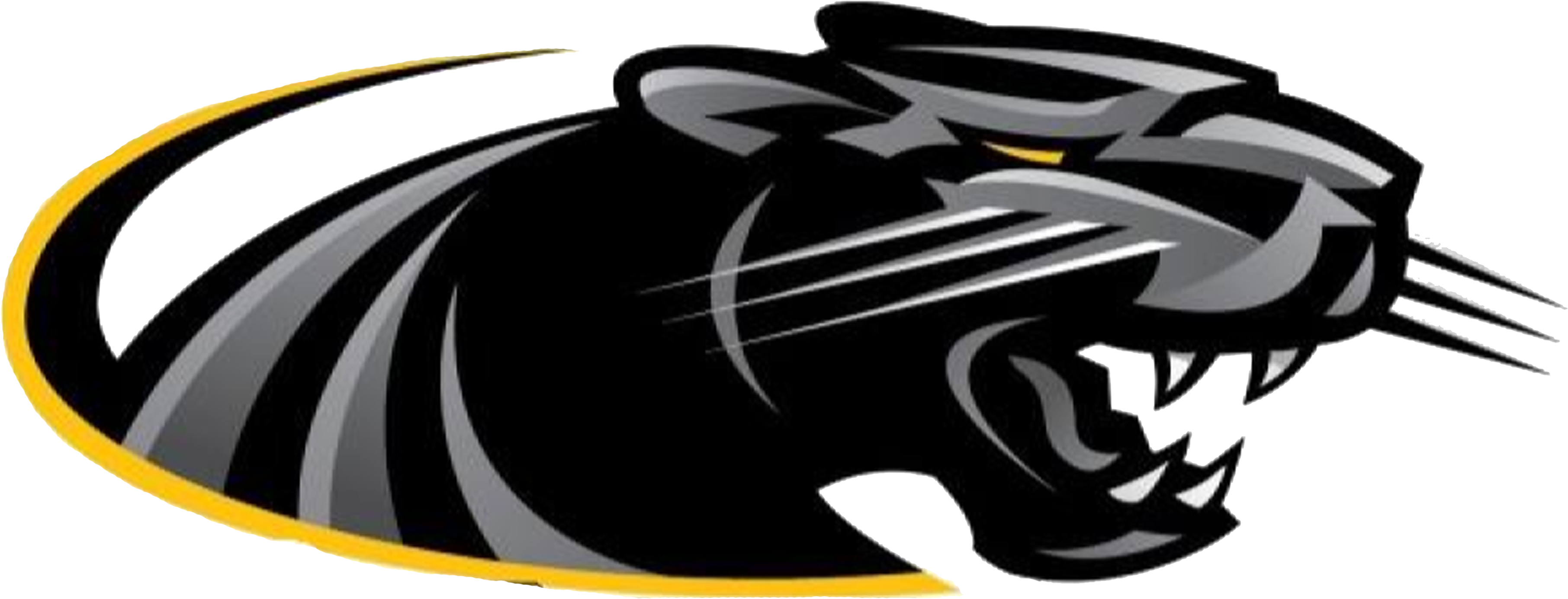 Black Panther Clipart Pioneer - Milwaukee Panthers (3681x1496)