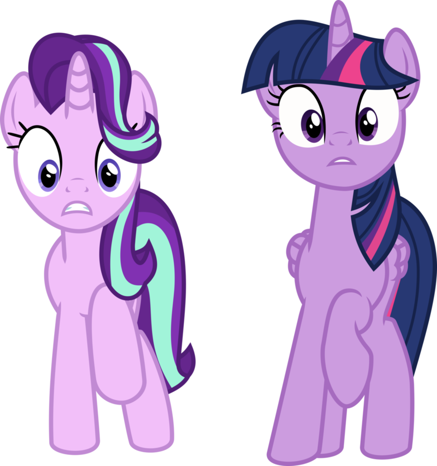 Starlight Glimmer Slightly Surprised By Uponia - Starlight Glimmer And Ember (865x924)