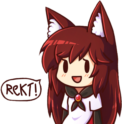 Chibi Wolf Girl Download - Kagerou Imaizumi Icon (512x512)