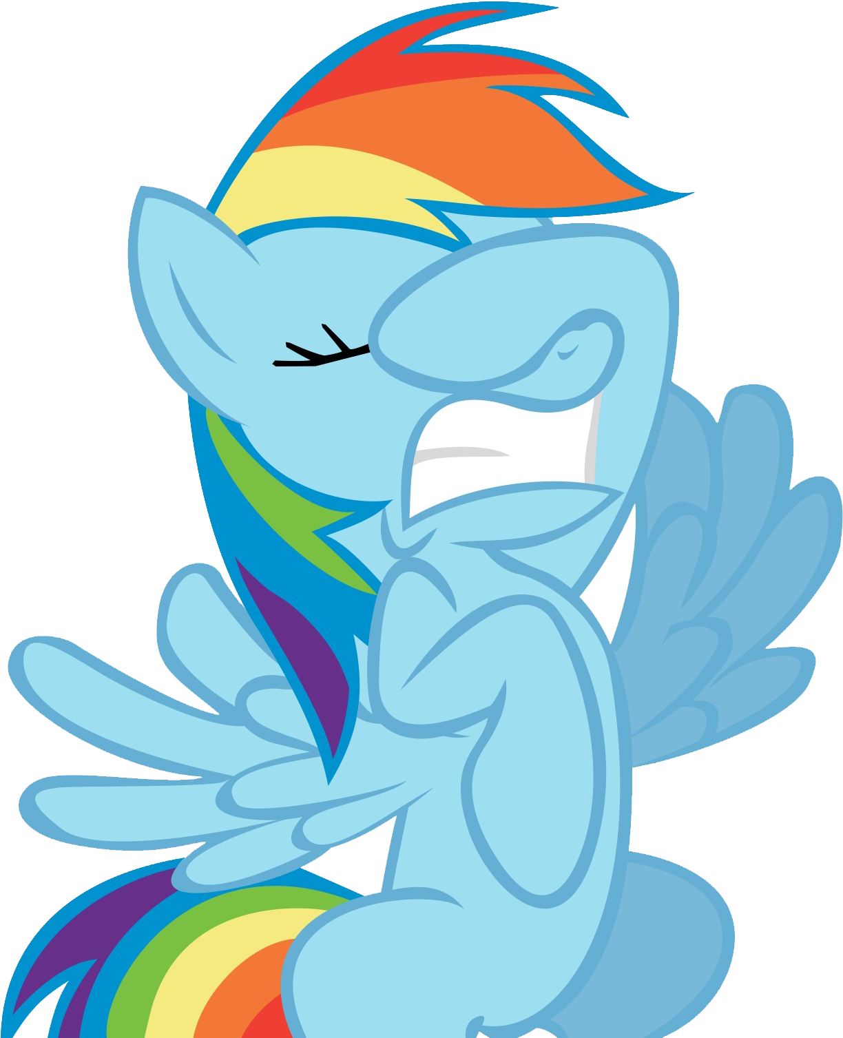 Rainbow Dash Facehoof By Kestrelelk Rainbow Dash Facehoof - Mlp Face Hoof (1372x1536)