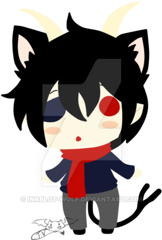 Chibi Boy Wolf (400x544)