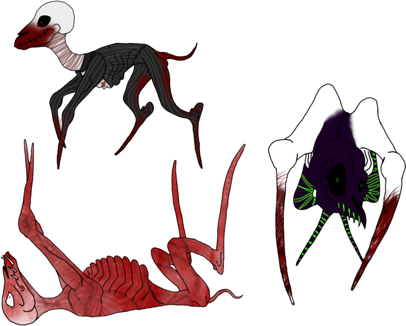 Creature Set 1 By Angry - Whippet (900x720)