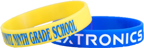 Silicone Wristbands Silk Screen Printed Silicone Wristbands - Silicone Wristbands India (480x413)