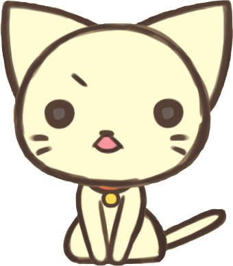 Cat Pudge - Nekonoke Pudge (340x389)