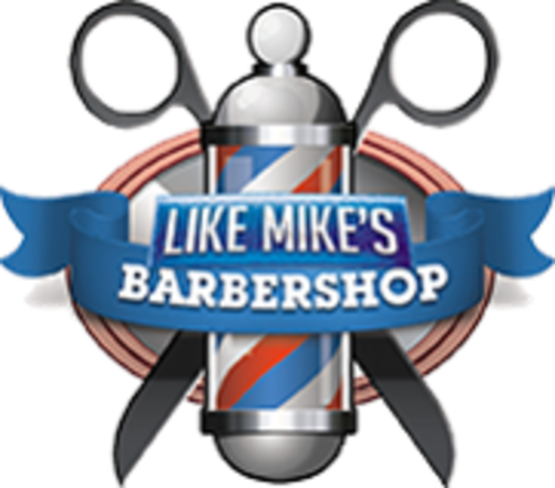 Like Mike's Barber Shop - Graphics (501x440)