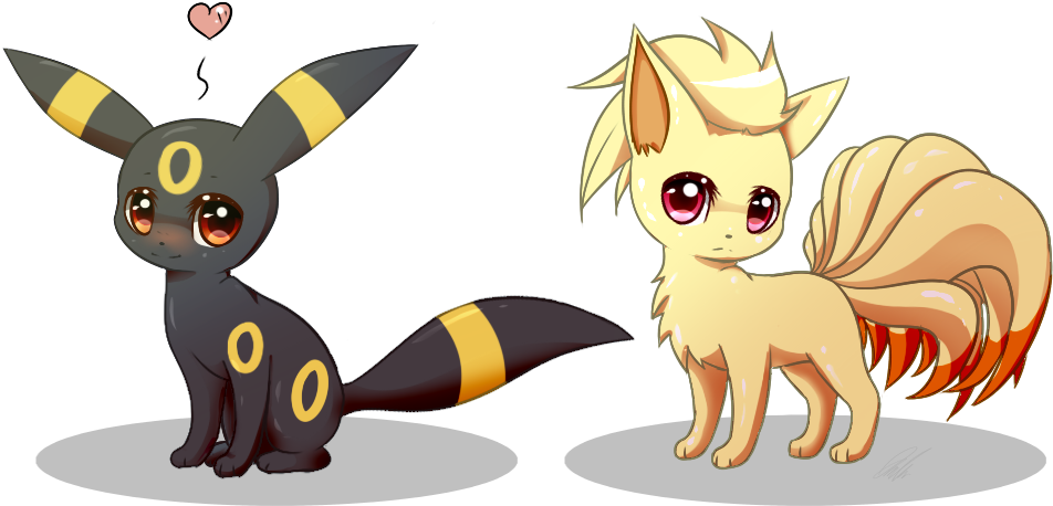 Pokemon Cute Chibi Wolf Images - Pokemon Chibi (1002x553)