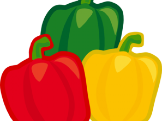 Peppers Cliparts - Bell Pepper Clipart (640x480)