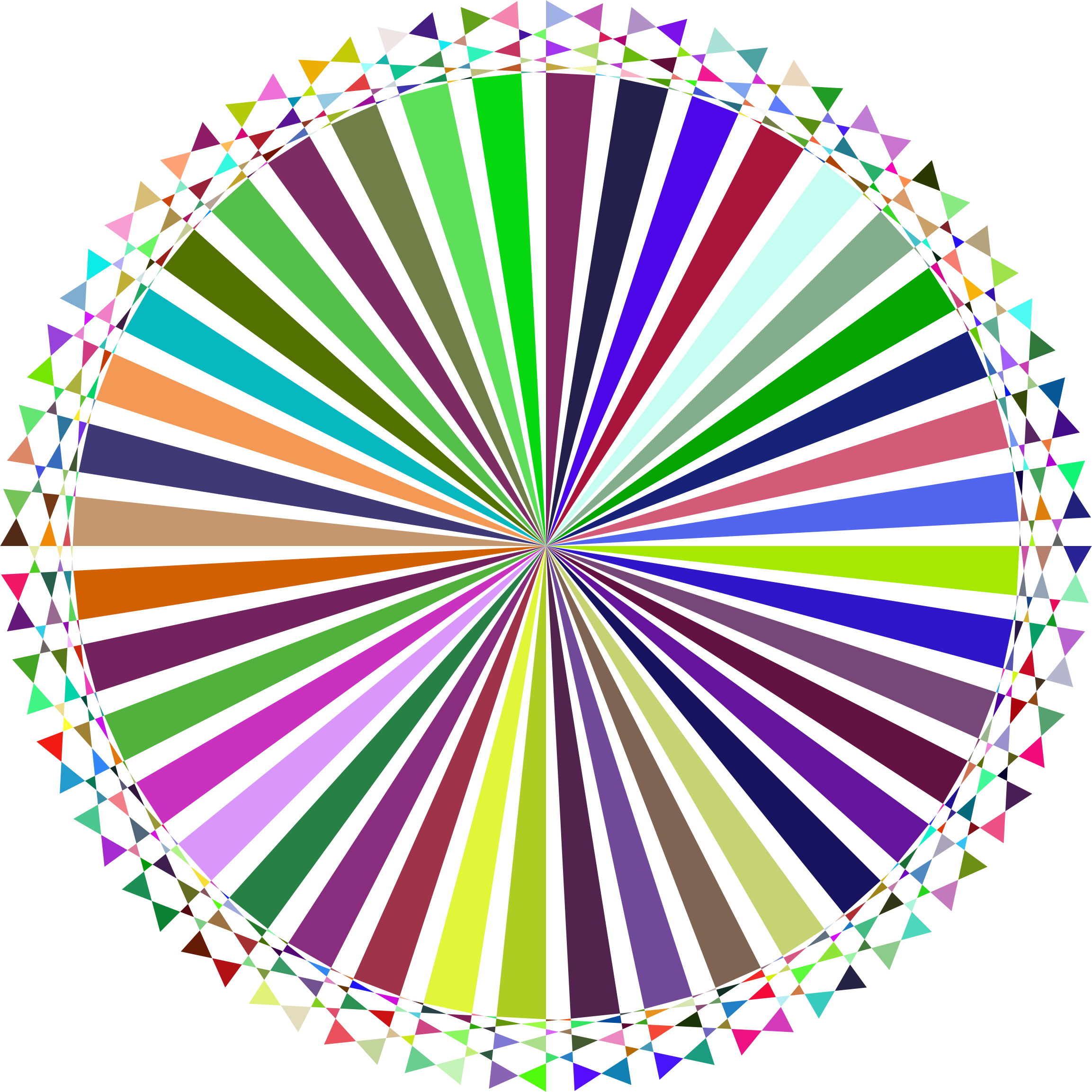 Checkered Sunburst Mandala - Business (2306x2306)