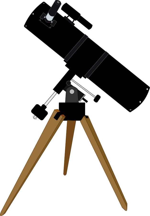 Clipart Info - Reflecting Telescope Png (1675x2400)