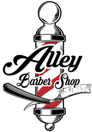 Alley Barber Shop Treviglio Bergamo Logo - Airplane Coloring Books For Adults: A Sketch Grayscale (335x493)