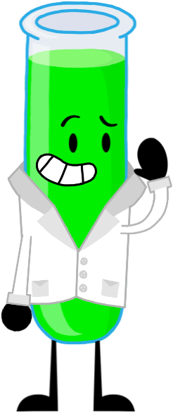 Test Tube In Her Lab Coat By Animalcrossing10399 - Test Tube Object Show (275x620)