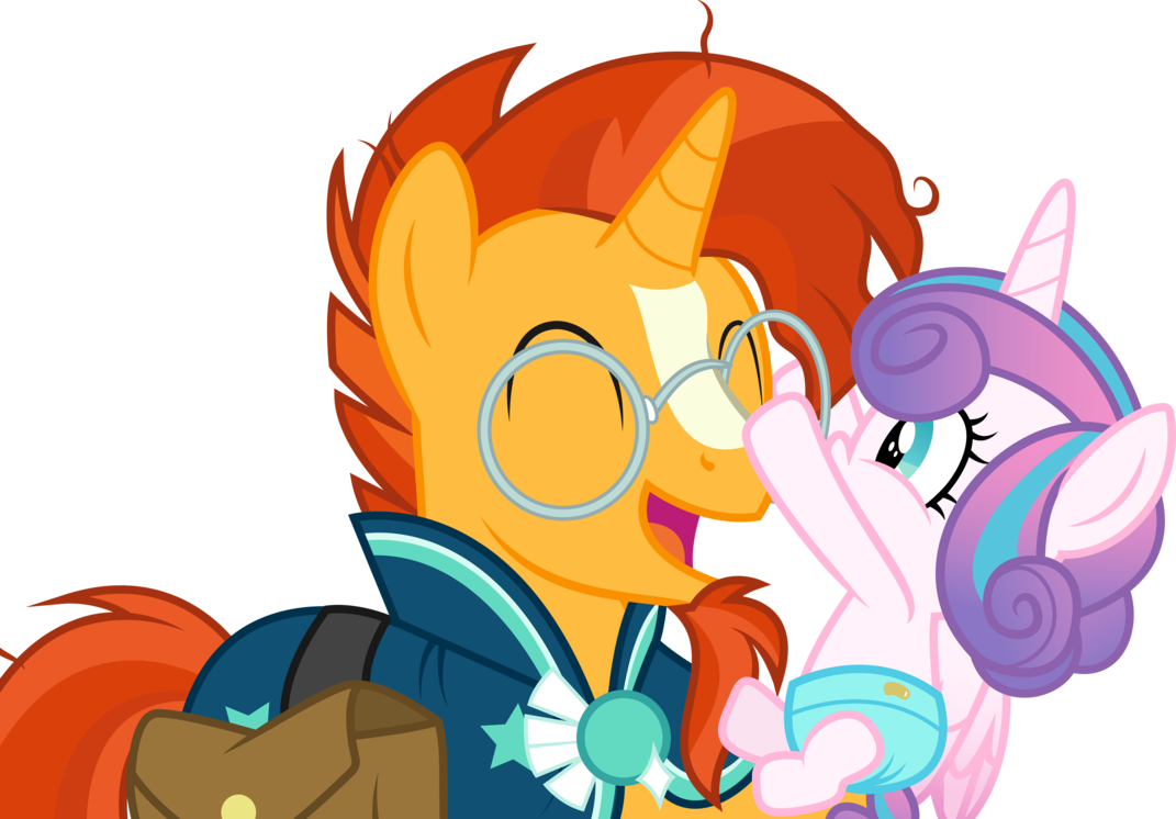 Sunburst Flurry Heart By Twls7551 - Flurry Heart And Thorax (1071x746)