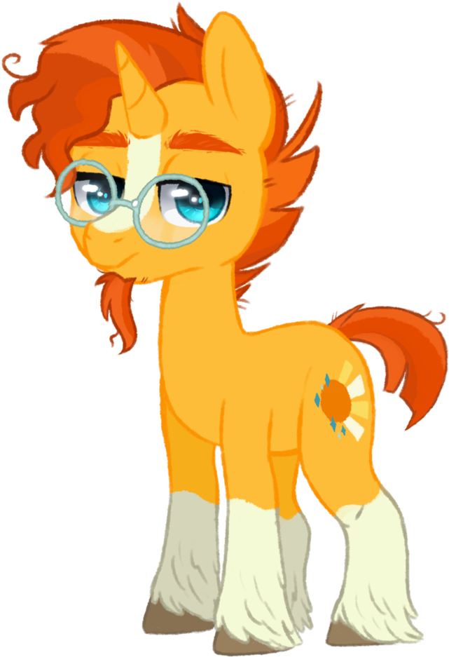 Sunburst By Rizzych - Sunburst Kids Mlp (743x1075)