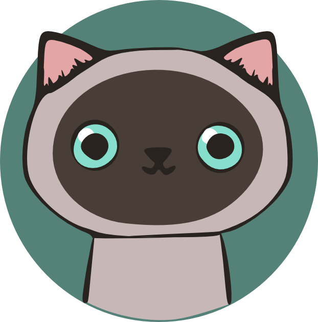 Siamese Cat - Domestic Short-haired Cat (622x630)