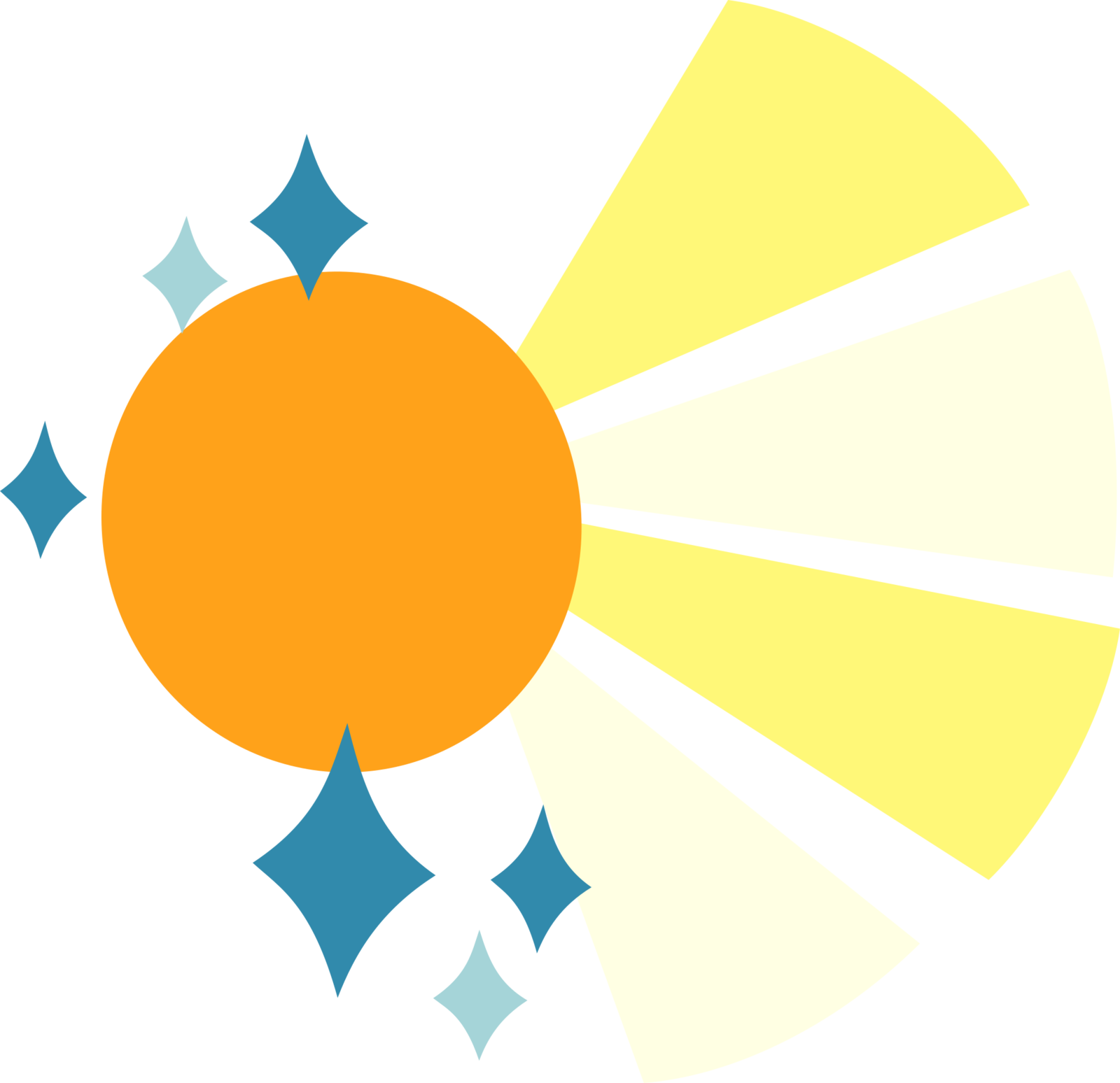 Cutiemark Vector - My Little Pony Sunburst Cutie Mark (1600x1548)