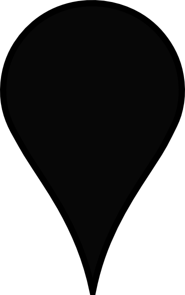 How To Set Use Hakema Pin Svg Vector - Corazon De Color Negro (372x594)