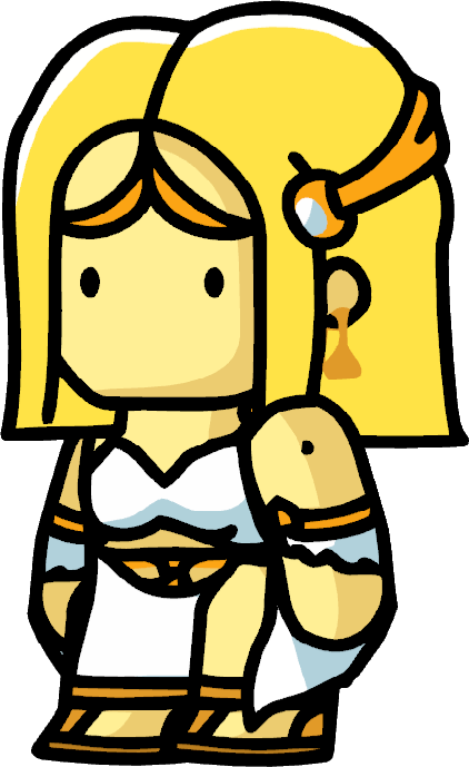 Goddess - Gods And Goddesses Of Scribblenauts (422x689)