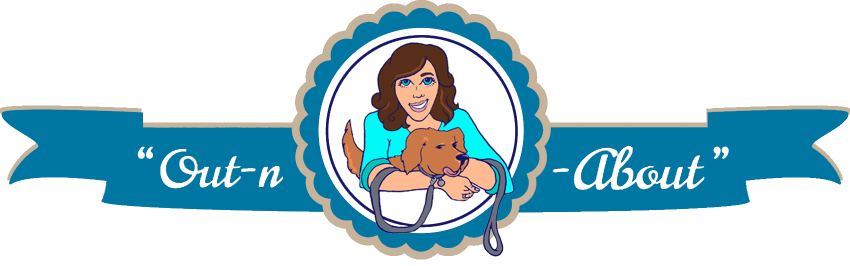 "out N About" Dog Walking And Pet Sitting Service Serving - Design (850x266)