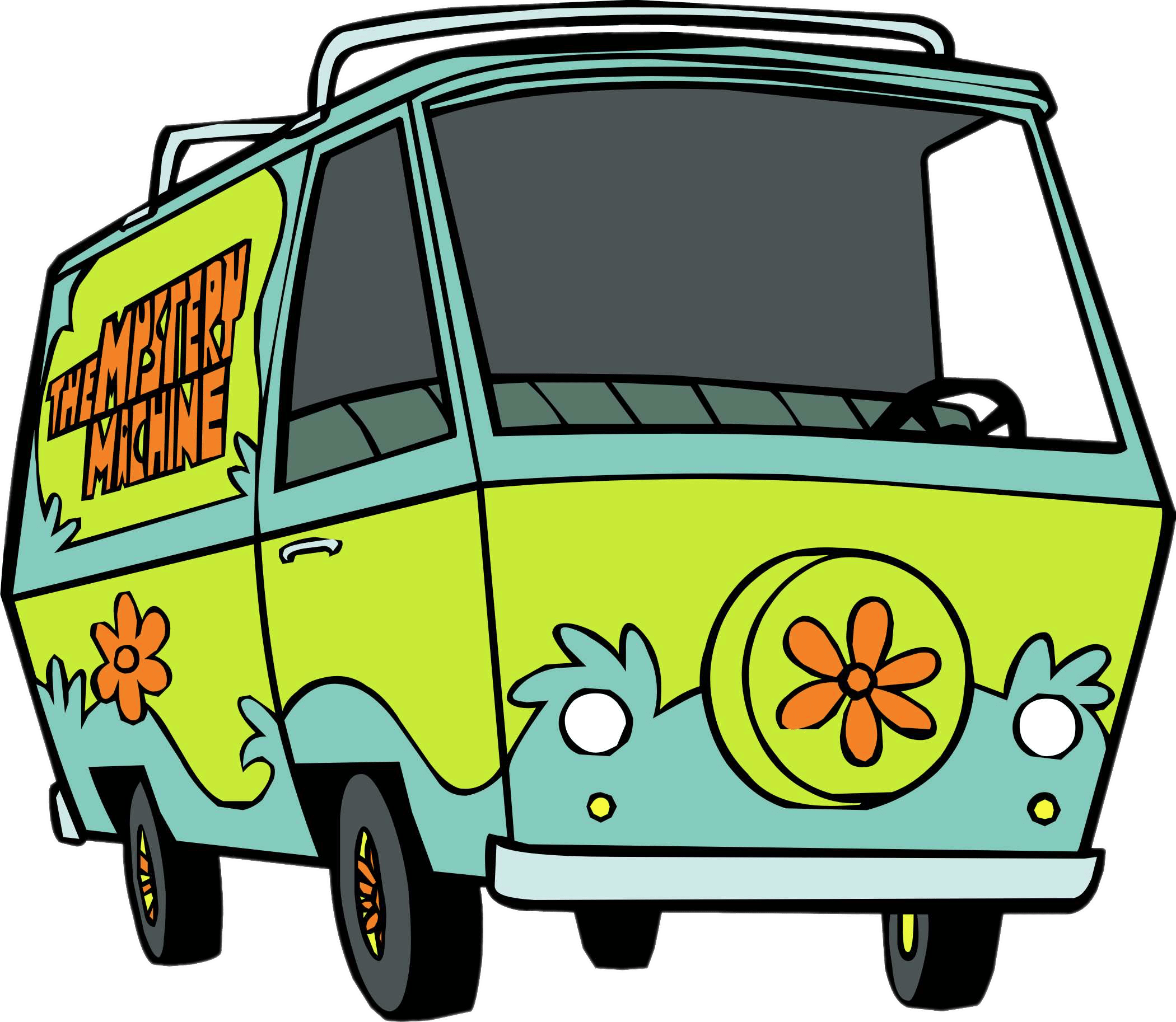 Share This Image - Mystery Machine Transparent Background (2100x1826)