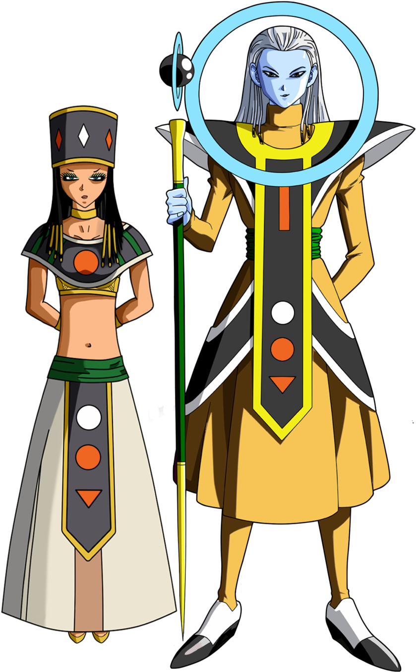 Team Angel And Goddess Of Destruction By Orochidaime - Angels And Gods Of Destruction Dbs (1024x1451)