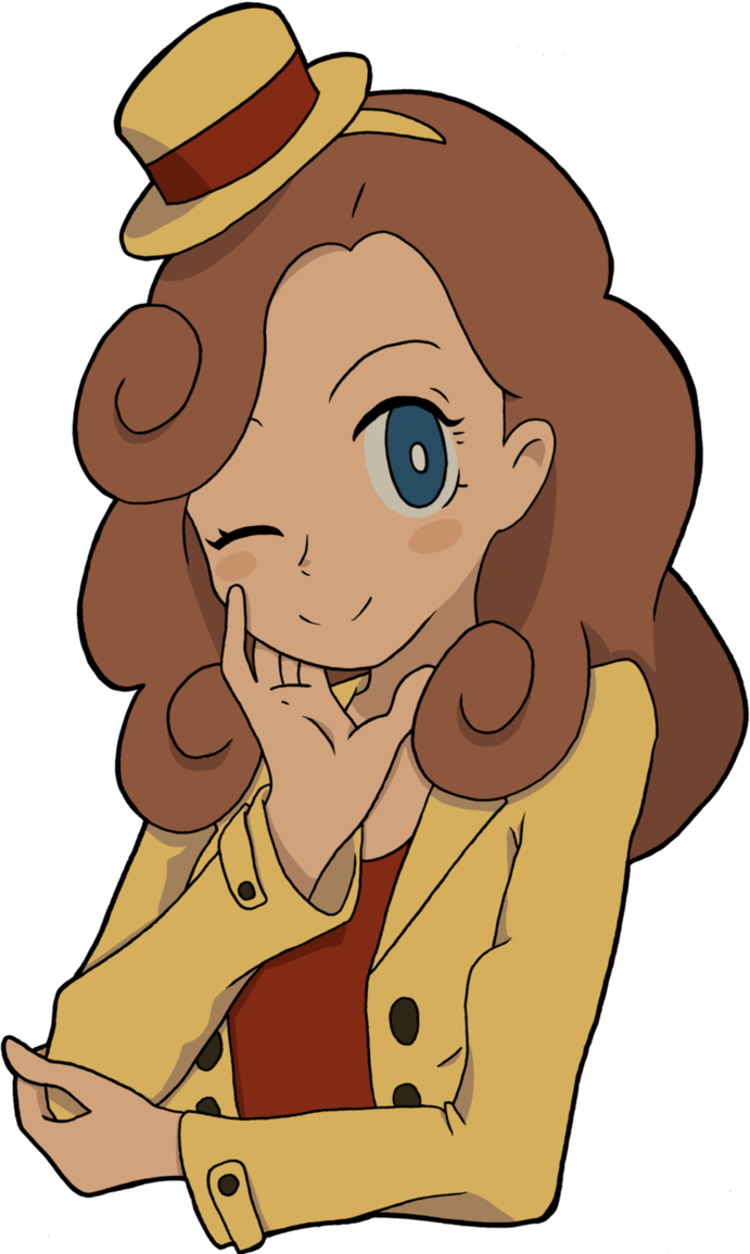 Lady Layton's Mystery Journey By Karasuexe - Layton Mystery Journey Fan Art (691x1156)