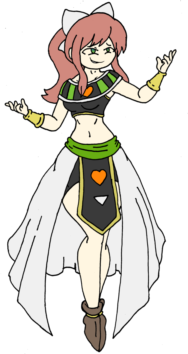 Goddess Of Destruction Monika By Allstarman - Drawing (662x1208)