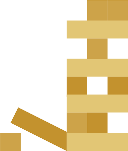 Jenga Icono Gratis - Bronze (512x512)