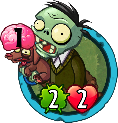 Dog Walker - Plants Vs Zombies Heroes Doubled Mint (449x466)