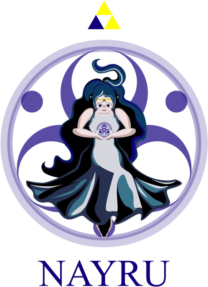 The Goddess Triforce-nayru By Wilbydayz - Circa Survive (730x1095)