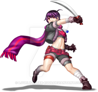 Non Chibi Pixel Art Example By Lovely Ester Eggs - Cartoon (400x375)