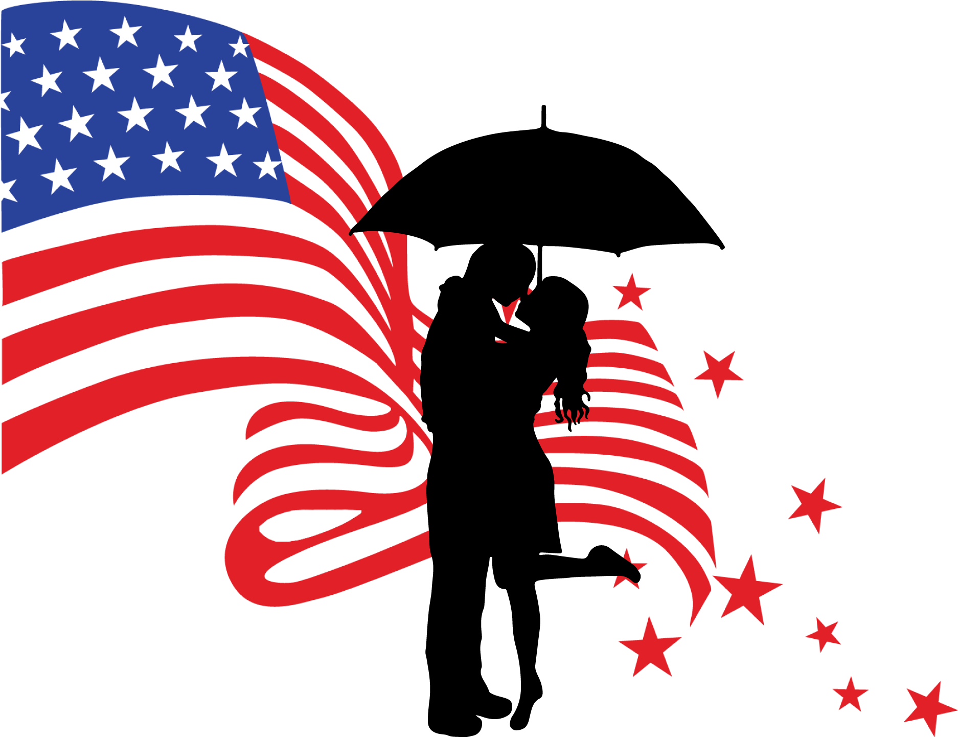 United States - Clip Art July 4th (1911x1440)