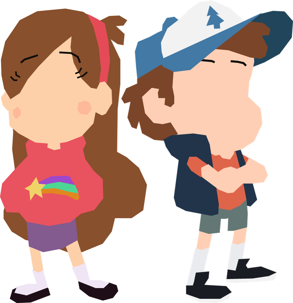 Gravity Falls - Gravity Falls Characters Gif (960x995)