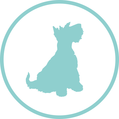 Puppy, Black Small Pet Dog Shape Icons - Dog (401x401)